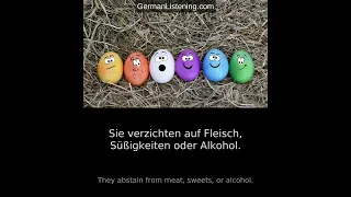 [German Listening Practice] Ostern in Deutschland (Easter in Germany)