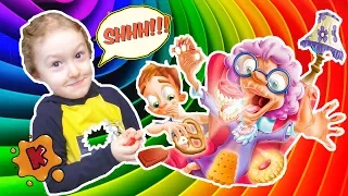 Игра Не разбуди бабулю Соню! Lets play Greedy Granny! 0+