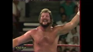 WWF - Ted DiBiase (a/Sensational Sherri) vs British Bulldog - 1992 (French Exclusive) #Catch #Lutte