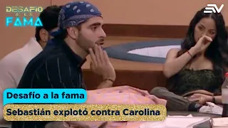 Desafío a la Fama | Sebastián explotó con Carolina por revelar intimidades | Capítulo 45 | Ecuavisa