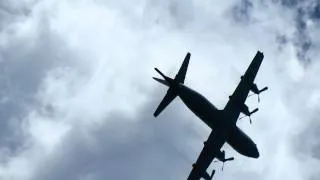 Royal Australian Air Force AP-3C Orion at Catalina Festival at Rathmines