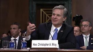 Whitehouse Questioning of FBI Director Christopher Wray