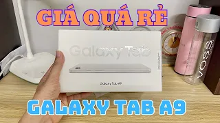 Unboxing Samsung Galaxy Tab A9 - Máy tính bảng giá rẻ cấu hình tốt tầm giá 2 triệu | Thích Đủ Thứ