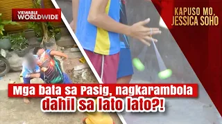 Mga bata sa Pasig, nagkarambola dahil sa… lato lato?! | Kapuso Mo, Jessica Soho