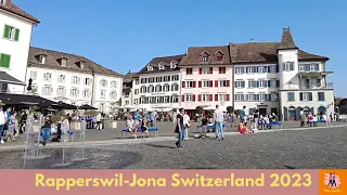 Rapperswil-Jona Switzerland | 4KD HD | ZURICH | Here We Go Walks 2023