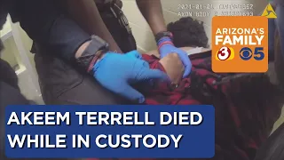 Disturbing video released of Akeem Terrell while in a Phoenix jail