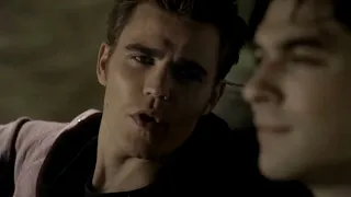 Damon Finds Out Stefan's Been Drinking Elena's Blood - The Vampire Diaries 2x08 Scene