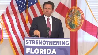 CAUGHT ON CAMERA: Florida Governor DeSantis has no time for Hamas demonstrators