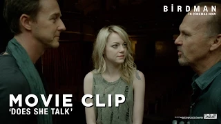 Birdman ['Does She Talk' Movie Clip in HD (1080p)]