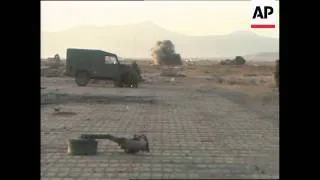 RAF mine clearance at Kabul airport