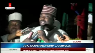 APC Gov'ship Candidate In Zamfara Asks Indigenes To Secure Their Votes pt.3