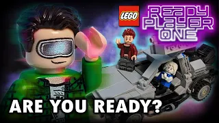 LEGO Ready Player One - Parzival, Art3mis & Wade Custom Minifigures!