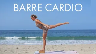 30 Min Barre Cardio Burn | At Home Full Body Workout