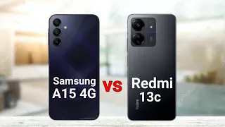 Samsung A15 4G vs Redmi 13c