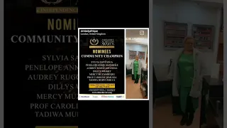 ZAA  Community Champion 🏆 Nominee - Audrey Rugge Mitchell https://zimachievers.org/voting-uk/