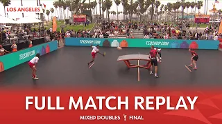 Teqball Tour - Los Angeles | Mixed Doubles, FINALS | Cs.Bányik, Zs.Janicsek vs H.Rabeux, A.Julian