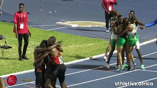 AFRICAN GAMES ACCRA 2023 / Team NIGERIA wins Mixed 4x400m Relay Final with Area Record 3:13.26