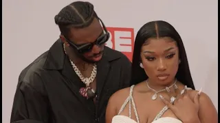 Megan The Stallion & Pardison Fontaine At The 2021 BET Awards