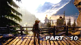 Rise of The Tomb Raider Walkthrough Gameplay PART 10 I 4K GAMEPLAY