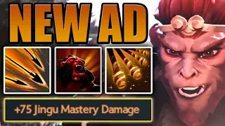 Super fast Jingu Mastery Attack Damage Bonus Gain [New AD is Here] Dota 2 Ability Draft