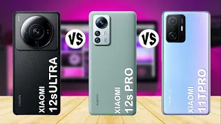 Xiaomi 12s Ultra vs Xiaomi 12s Pro vs Xiaomi 11T Pro - Comparison