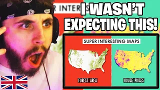 Brit Reacts to Maps of the United States That You Need To See
