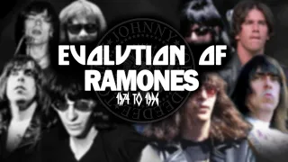 The EVOLUTION of RAMONES (1974 to 1996)