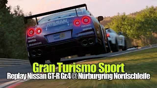 Gran Turismo Sport - Replay Nissan GT-R Gr.4 @ Nürburgring Nordschleife