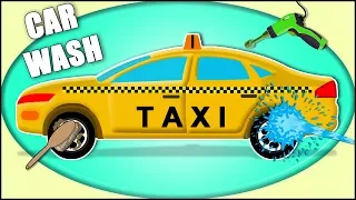 Taxi | Car Wash | Videos For Kids And Children