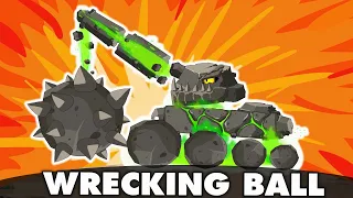 WRECKING BALL ENERGY The Power of Stone! | Cartoons About Tanks | TankAnimations