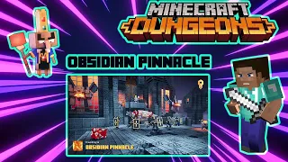 Minecraft Dungeons Lets Play Part 11 - Obsidian Pinnacle Final Boss!