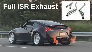 Full ISR Exhaust Install on my Dad's 370Z!