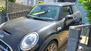 Mini cooper F56 déblocage toit ouvrant électrique. [activer les sous titres]