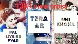 Old song full screen whatsapp status | pa liya hai pyar tera | JS Status