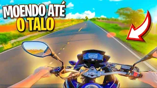 ESSE FOI O TOP SPEED DA MINHA XRE 190 DEI TUDO QUE DA !