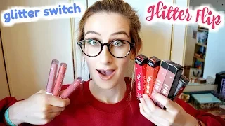 Glitter Switch vs Glitter Flip | Katie | CrazyKinz
