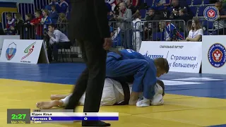 50 kg Юдин И Крючков В 08 11 2018 Т4 Первенство России среди юношей и девушек до 18 лет, ТЮМЕНЬ