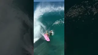 Backwash at pipeline!