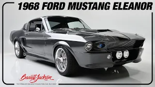 1968 Ford Mustang Eleanor Tribute Edition - BARRETT-JACKSON 2022 HOUSTON AUCTION