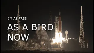 The Artemis 1 count down and launch feel a lot more epic when synced to Free Bird!