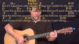 Freebird  (Lynyrd Skynyrd) Strum Guitar Cover Lesson with Chords/Lyrics