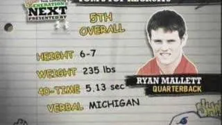 Top 10 High School Football Recruits of 2007