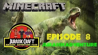 Minecraft - Let's Play - Jurassic Adventure - Jurassic Craft - Episode 8 - Snacks, Dino's & Toilets