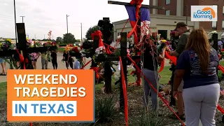 Tragedy in Texas, SUV Drives Into Crowd of People and Mall Shooting; Biden's Plan for Title 42 End