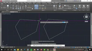 ¿CÓMO MOVER OBJETOS EN AUTOCAD? - COMANDO MOVE