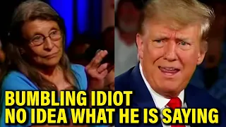 Confused Trump STUMPED and HUMILIATED with Worst Answer to Supporter's Question