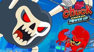Chuck Chicken Power Up 🐔 Halloween Episodes Collection 🎃 Superhero cartoons | Chuck Chicken Cartoons