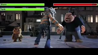 Shero vs. Cizer (Final Fight) with healthbars