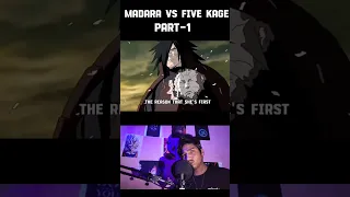 Naruto Shippuden in Hindi Dubbed | Madara Uchiha vs Five kage [PART-1]