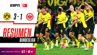 ¡LOS NEGRIAMARILLOS LO DIERON VUELTA Y GOLEARON EN SU CASA! | Dortmund 3-1 Frakfurt | RESUMEN